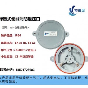 防爆泄压阀｜C5防腐认证支持被动泄压+主动控制
