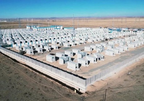 内蒙古包头百灵10万千瓦/40万千瓦时电网侧储能电站项目全力冲刺并网目标
