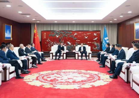 中国华电江毅与上海电气吴磊会谈，推进氢基能源项目合作及应用场景拓展