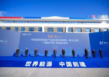 “青氢一号”全球最大绿色氢氨醇一体化项目投产