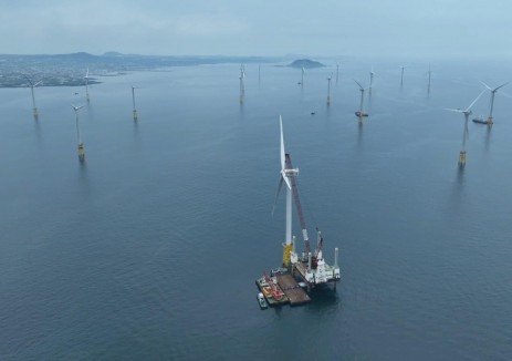 韓國最大的海上風電場投入運營