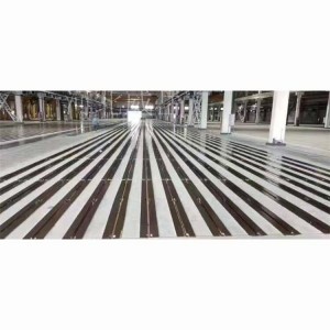 精密装配地轨平台 拼接无缝 精度持久在线