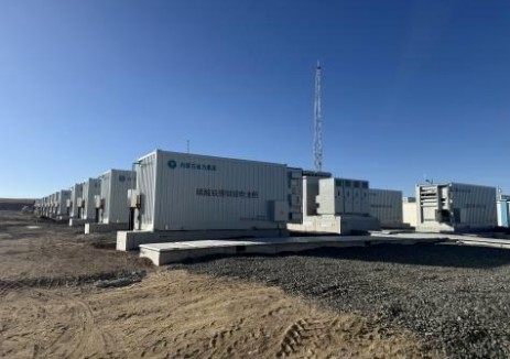 包头百灵10万千瓦/40万千瓦时电网侧储能电站全容量并网投运