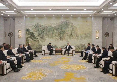 国家电网与内蒙古自治区党委政府举行会谈