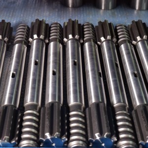 隧矿钎具液压凿岩机钎尾材料钎具配件阴钎尾阳钎尾