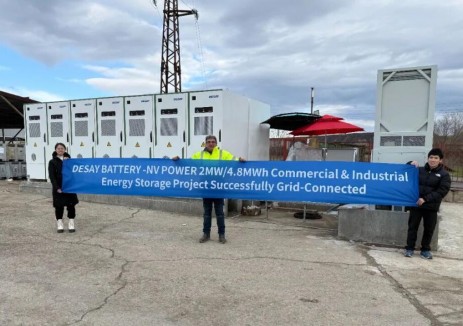 德赛电池保加利亚储能项目成功投运，树立欧洲市场新典范