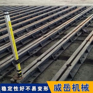 按需定制铸铁地轨/地梁 多段拼接精度高 | T型槽开口