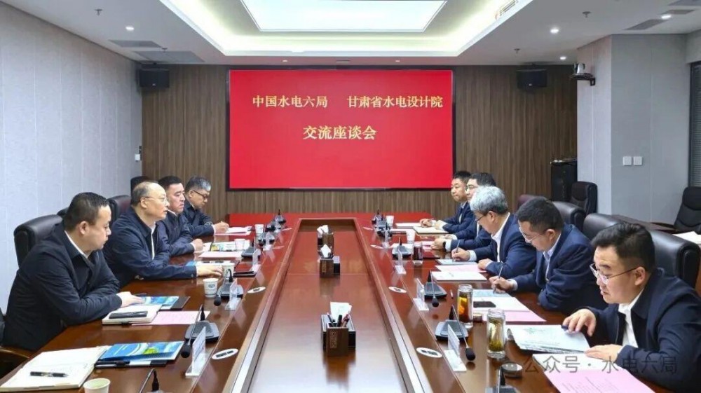 水电六局领导与大唐甘肃公司、甘肃水电设计院领导座谈-国际电力网