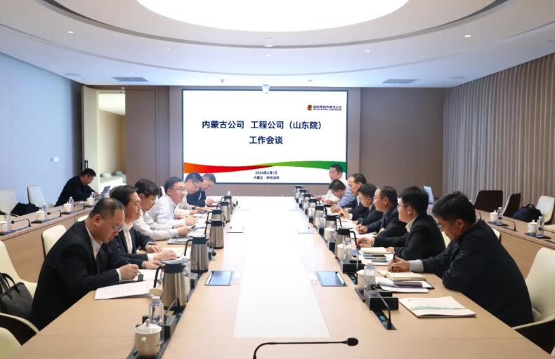内蒙古公司与工程公司（山东院）举行工作会谈：深化新能源开发与源网荷储一体化合作-国际电力网
