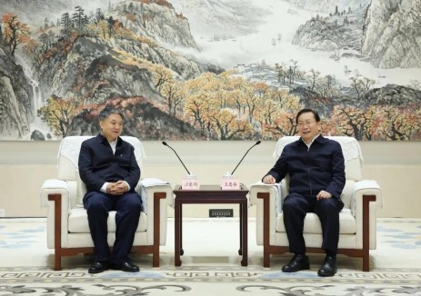 中國華能溫樞剛拜會湖北省委書記王忠林！助力湖北構(gòu)建清潔低碳、安全高效的新型能源體系