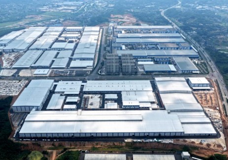 百亿产品线｜中建三局一公司承建的湖北单期最大锂电池生产基地正式投产！