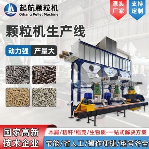 生物质颗粒机全套生产线