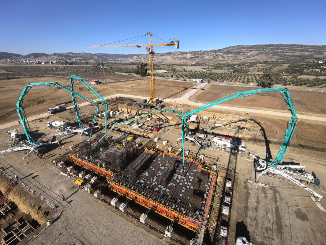 摩洛哥最大燃机电站全面进入土建施工阶段