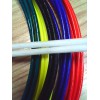 供应环保硅橡胶纤维管，彩色内纤外胶玻纤管，黑色高压玻纤套管