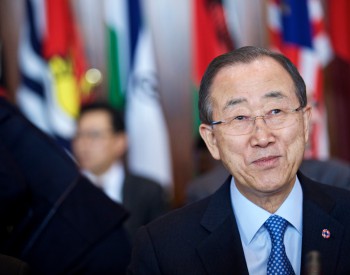 <em>联合国秘书长</em>潘基文：对巴黎气候变化大会表示乐观