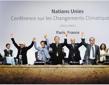 巴黎协定达成 全球共迎新气候经济时代