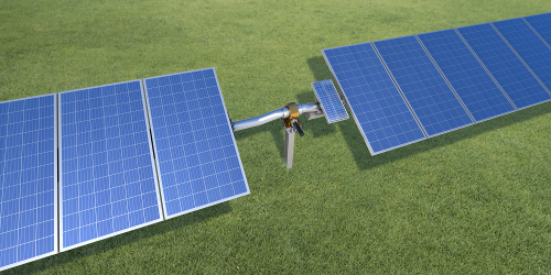 NX Horizon平单轴自供电太阳能跟踪器