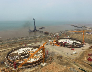 中国首个<em>民营LNG接收站</em>一期封顶 将于2018年投运