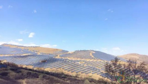 张家口宣化80MW奥运廊道光伏发电项目