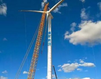 内蒙古乌拉特中旗乌兰400MW风电项目80台<em>风机吊装</em>完成