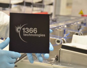 1366 科技与韩华 Q CELLS将直接硅片产品的转化效率纪录再度刷新至20.3%，平均效率达到20.1%