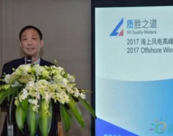 德国莱茵TÜV大中华区工业服务副总裁陈伟康：中国海上风电发展提速在即