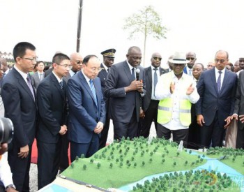 中国电建承建的<em>科特迪</em>瓦波波利水电站项目举行奠基仪式