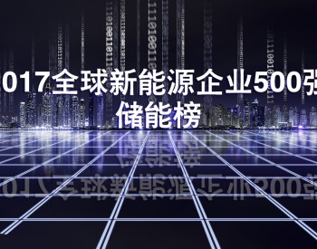 500强储能榜：天能、宁德、银隆、<em>双登</em>、阳光电源等50家企业入榜，天能再次折桂！