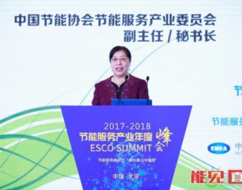 EMCA秘书长赵明：2017-2018 <em>节能服务产业</em>年度峰会盛大开幕
