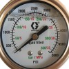 美国GRACO涂料计量流体空气输调漆压力泵压力表