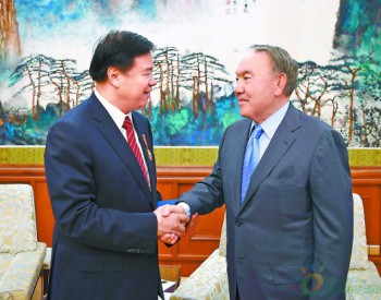 王宜林拜会哈萨克斯坦总统纳扎尔巴耶夫 并接受“哈萨克斯坦共和国友谊勋章”