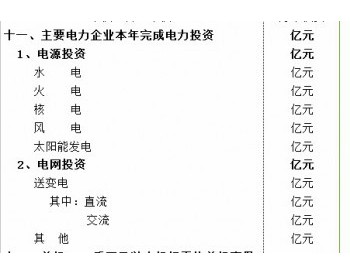 2017年主要电力企业本年完成电力<em>投资统计</em>