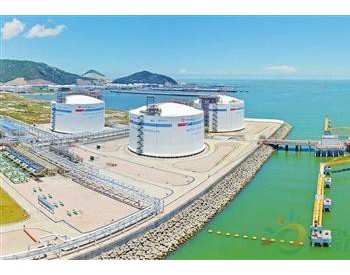 中国海油在高栏港建成亚洲最大天然气<em>陆地</em>处理终端