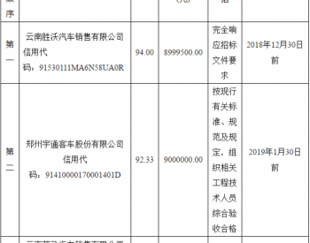 中标 ▏新能源<em>纯电动车</em>采购项目C合同包中标公示