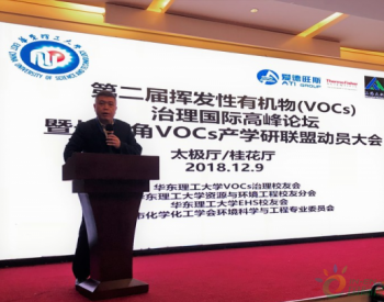 第二届挥发性有机污染物（VOCs）治理国际论坛召开