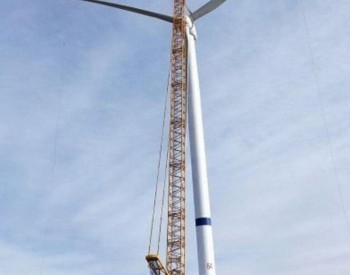 <em>黄河公司</em>共和450MW风电项目225台风机全部吊装完成