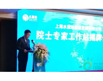 上海水源地建设发展有限公司院士专家工作站 <em>揭牌仪式</em>成功举行