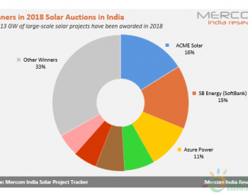 2018年印度太阳能拍卖中，谁是最大<em>赢家</em>?