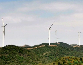 四川廣元何家山風電場A線11臺風機全部吊裝完成