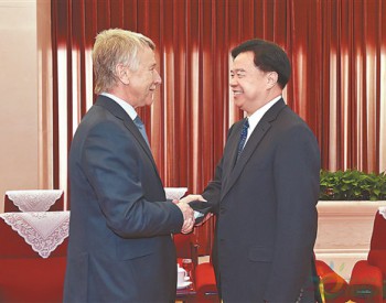 <em>王宜林</em>与诺瓦泰克股份公司总裁米赫尔松举行会晤