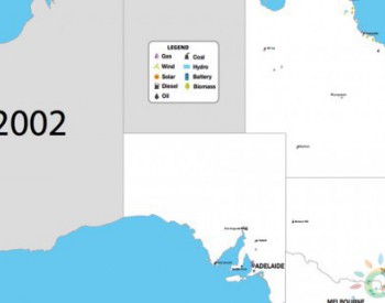 独家翻译 | 澳大利亚：正在加速电力系统<em>重组改革</em> 从地图看50年发电结构变化