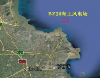 上海电力山东<em>渤中海上风电</em>项目取得“小路条”