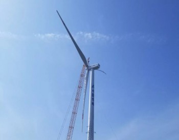 装机100MW！华电<em>汾阳</em>风电项目50台风机吊装圆满完成