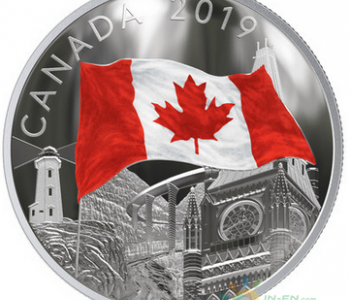 加拿大皇家造币厂为<em>庆祝</em>7月1日发行新硬币