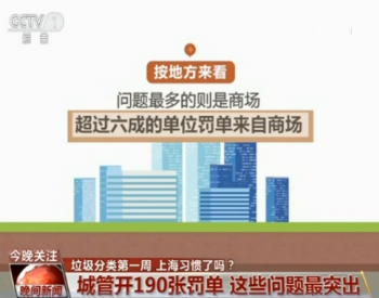 <em>垃圾强制分类</em>第一周 上海城管开出190张罚单