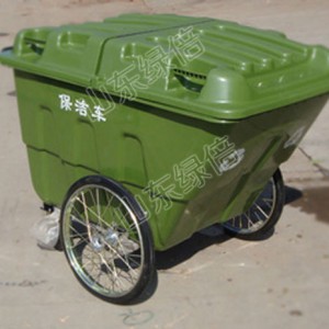 手推式塑料垃圾车特点 手推式塑料垃圾车价格 坚固耐用