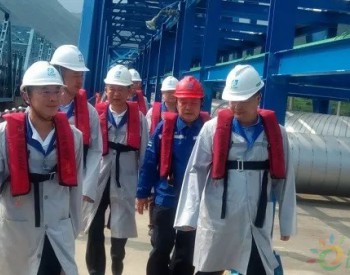 深圳市天然氣儲備與調峰庫項目專用碼頭通過正式驗收