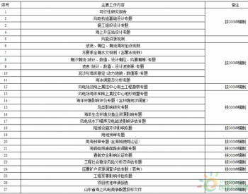 招标 | 中广核新能源<em>山东分公司</em>半岛北3号一期300MW海上风电工程前期技术服务招标