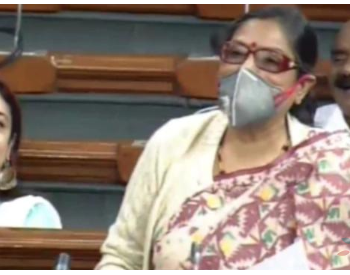 印度女议员戴口罩开会 吐槽<em>空气污染</em>太严重