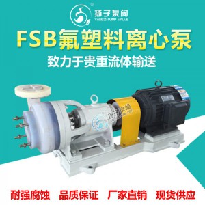 FSB型氟塑料合金离心泵化工离心泵四氟泵